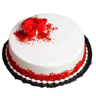 Red Velvet Rose Cake