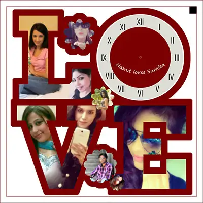 Love Wall Clock