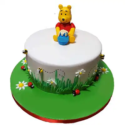 1st Birthday Winnie The Pooh Cake