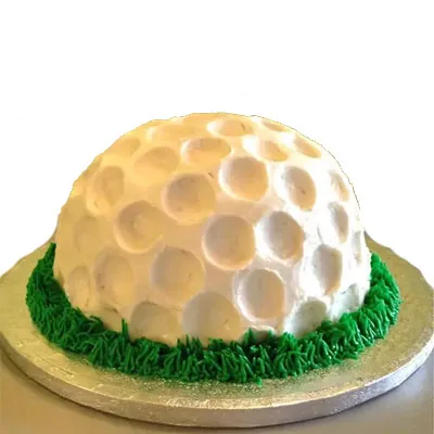 Golf Ball Cake