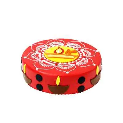 Diwali Fondant Cake