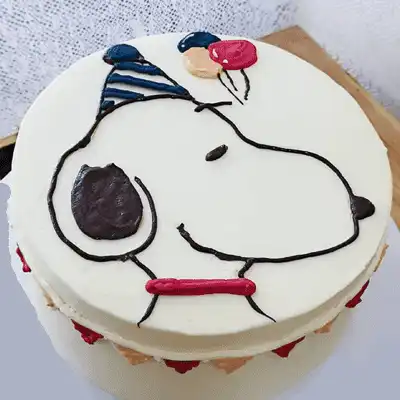 Snoopy Cake Design