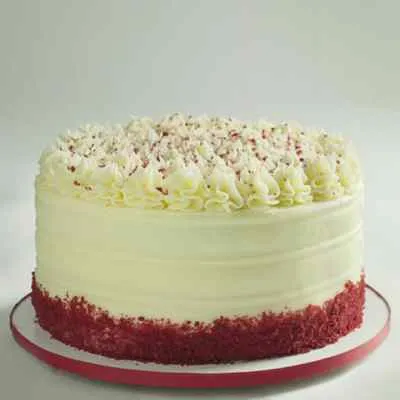 Decorated Red Velvet Cake