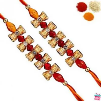 2 Designer Rakhi