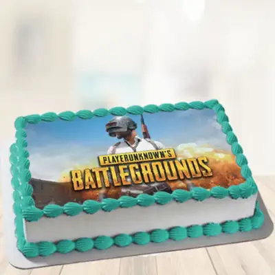 Pubg Battleground Photo Cake