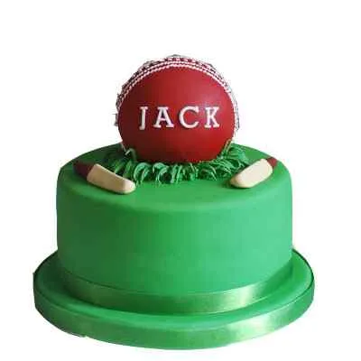 Cricket Ball Cake