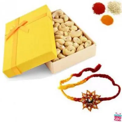 Rakhi With Cashew