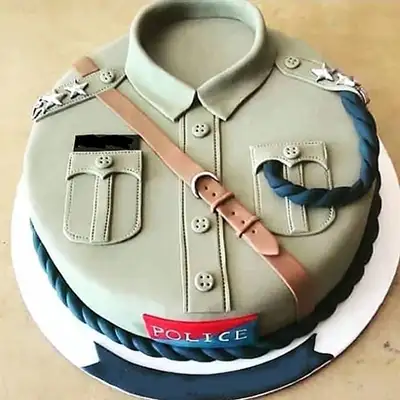 Police Theme Cake