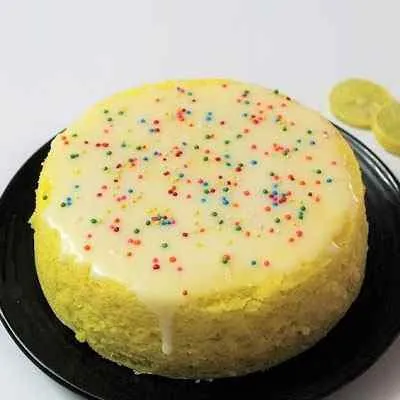 Lemon Cake Eggless