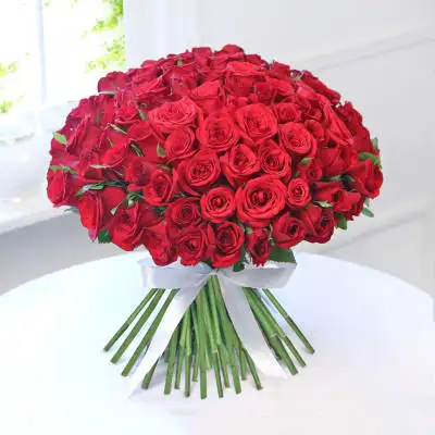 Big Roses Bouquet 100 Roses