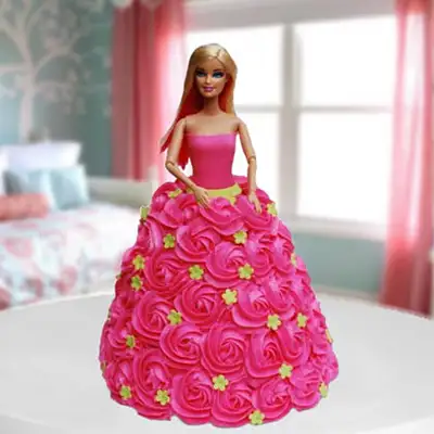 Doll Birthday Cake