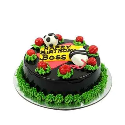 Happy Birthday Boss Chocolate Cake