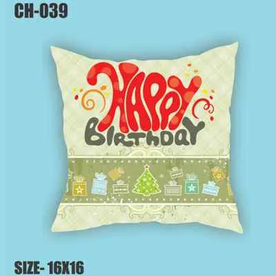 Happy Birthday Gift Cushion