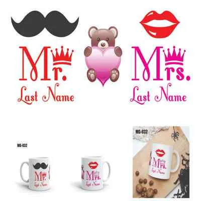 Mr. & Mrs. Couple Mug