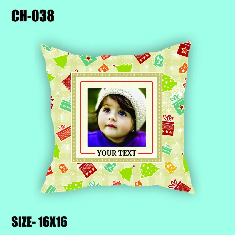 Photo Text Pillow