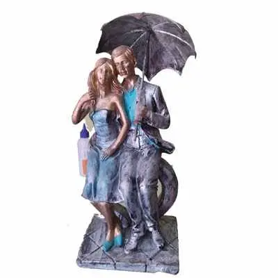 7 Inch Polystone Couple