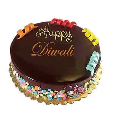 Delightful Diwali Chocolate Cake