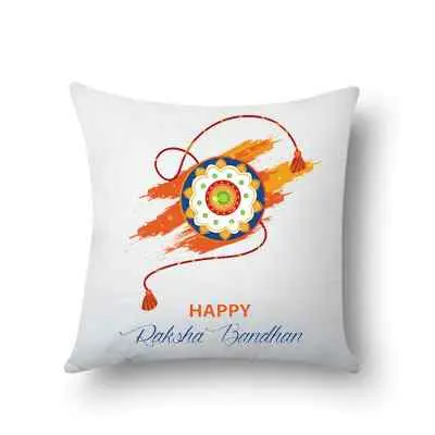 Happy Rakhi Cushion