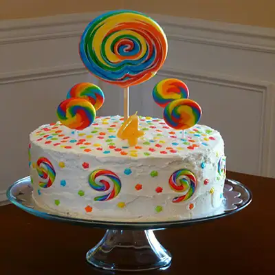 Lollipop Cake Vanilla