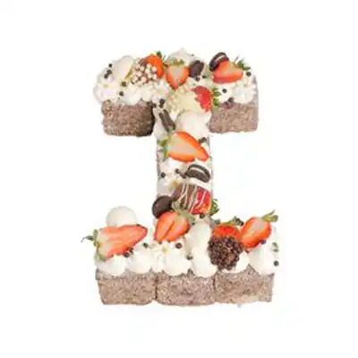 I Letter Cake