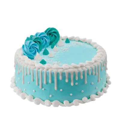 Blue Birthday Cake