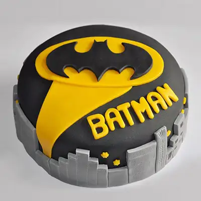 Batman City Cake