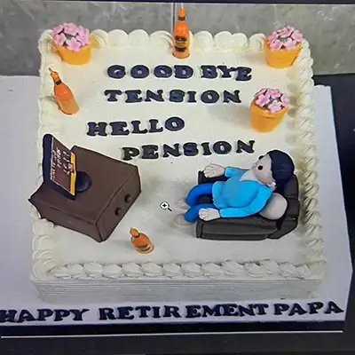 Retirement Cake For Dad