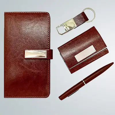 Leather Gift Set