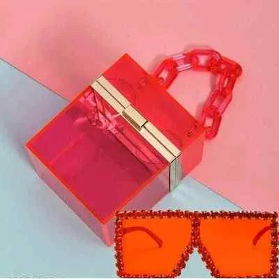 Red Box Style Clutch
