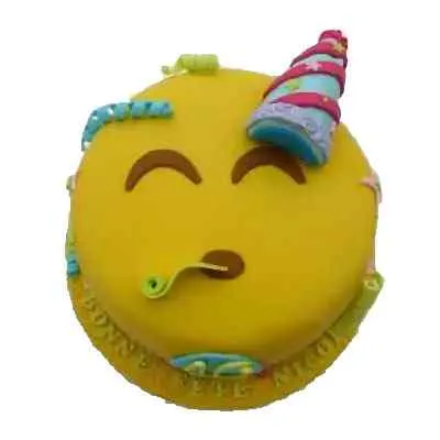 Party Emoji Cake