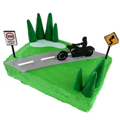 Motor Bike Cake