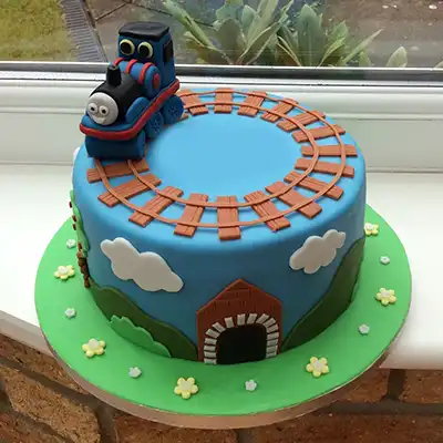 Thomas Train Birthday Cake