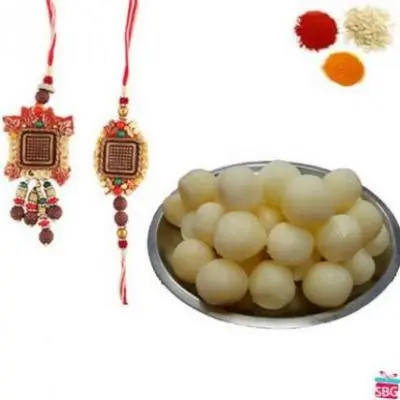 Bhai Bhabhi Rakhi With Rasgulla