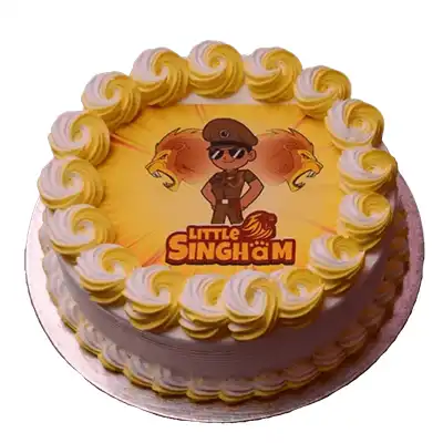 Little Singham Cake Design