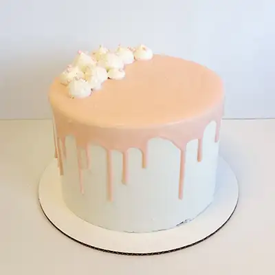 Peach Cake Fondant