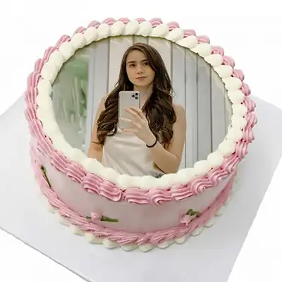 Selfie Birthday Cake