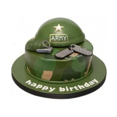 Army Theme Cake