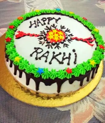 Happy Rakhi Cake