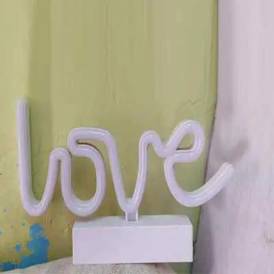 Lighting Love Photo Frame