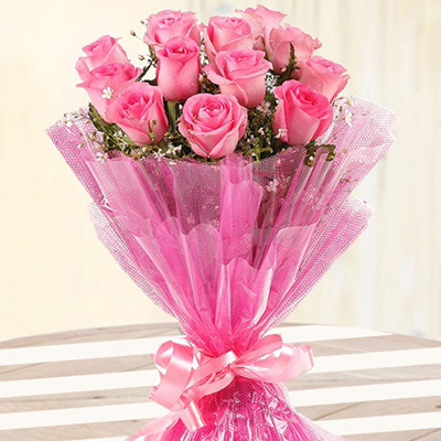 Pink Roses Bouquet