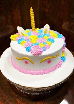 Unicorn Theme Cake Eggless