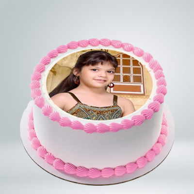 Vanilla Photo Cake