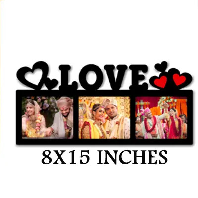 LOVE  PHOTO FRAME WOODEN