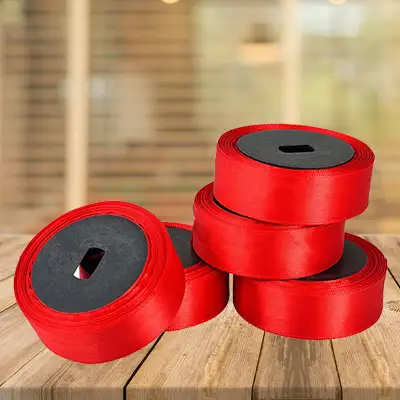 Decorative Red Ribbon