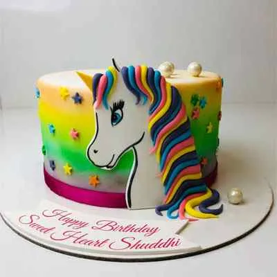 Scrumptious Unicorn Cake