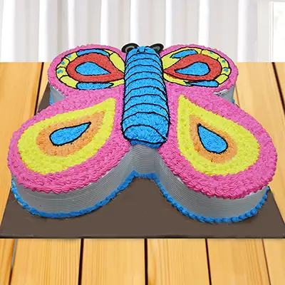 Butterfly Fondant Cake