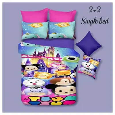 Cartoon Printed Bedsheet