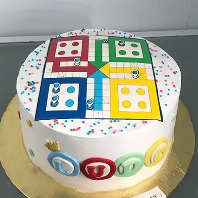 Ludo Cake