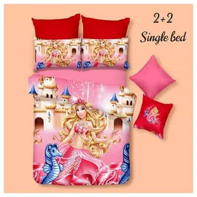 Printed Bedsheet for Baby Girl