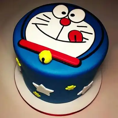 Doraemon Cake Fondant